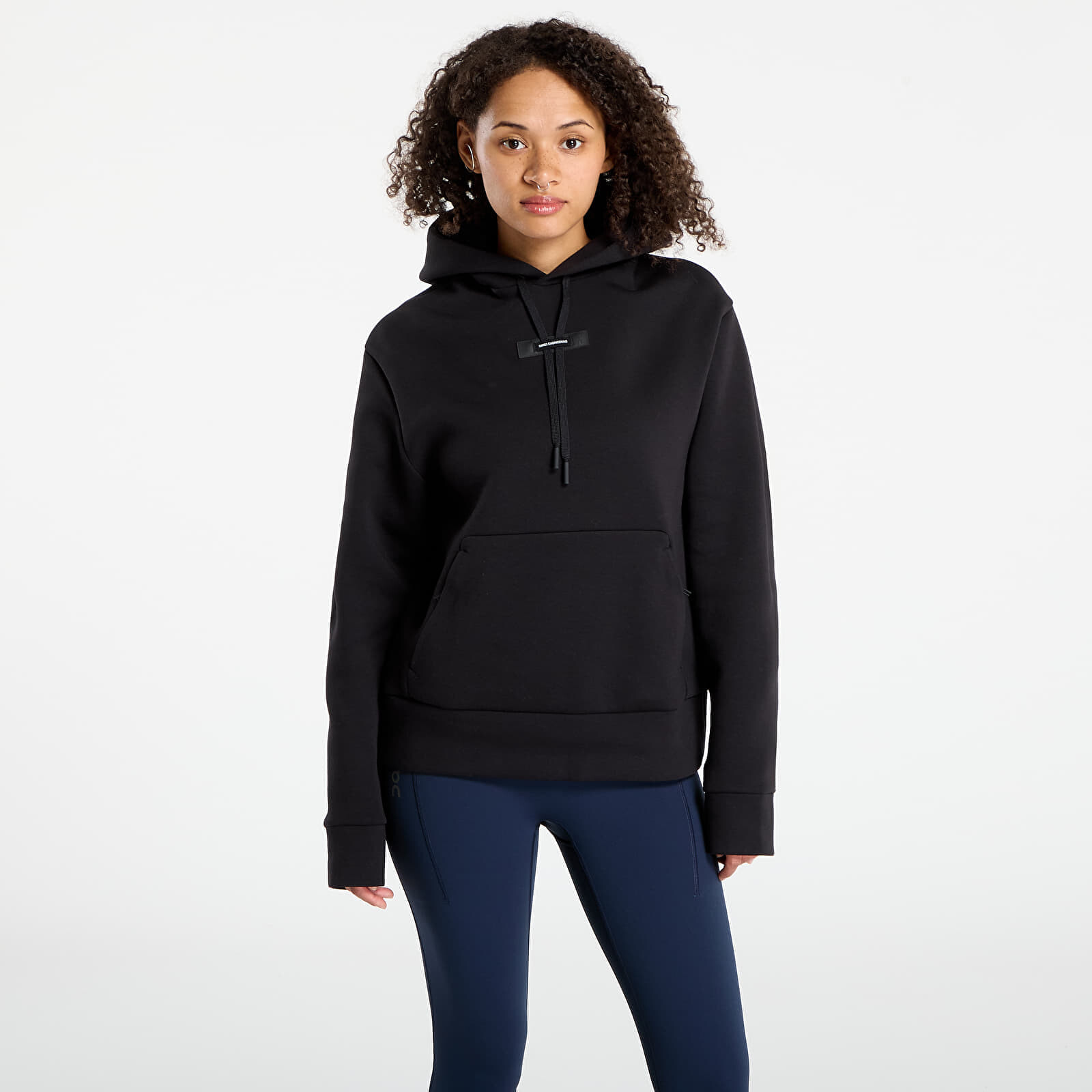 Mikina On Focus Tech Hoodie Black L
