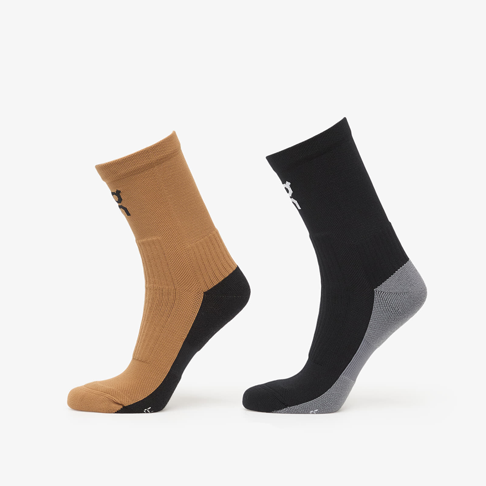 On Trail Sock High 2P Black/ Sphinx L