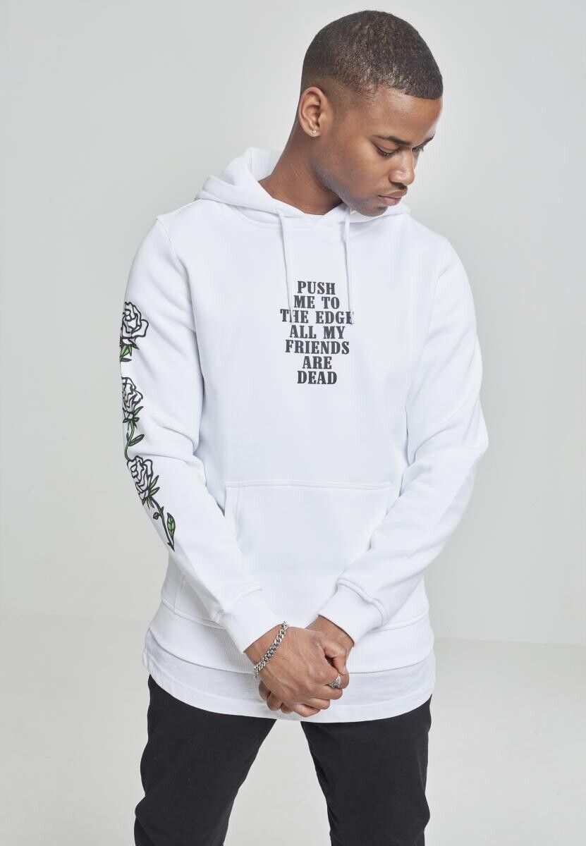 Push Me Hoody white