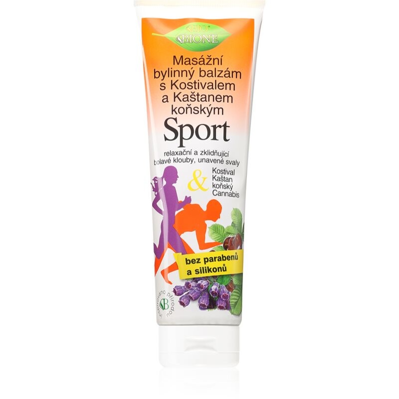 Bione Cosmetics Sport relaxačný masážny balzam 300 ml