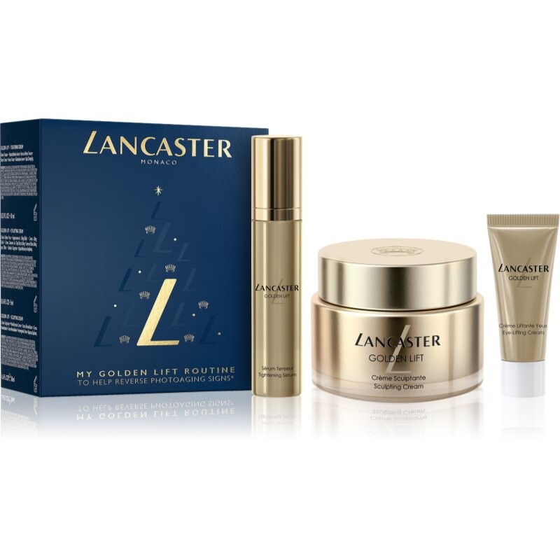 Lancaster Golden Lift darčeková sada pre dokonalú pleť