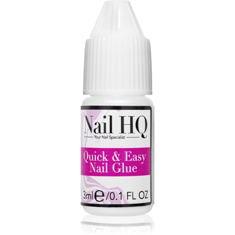 Nail HQ Quick & Easy Nail Glue lepidlo na nechty 3 ml