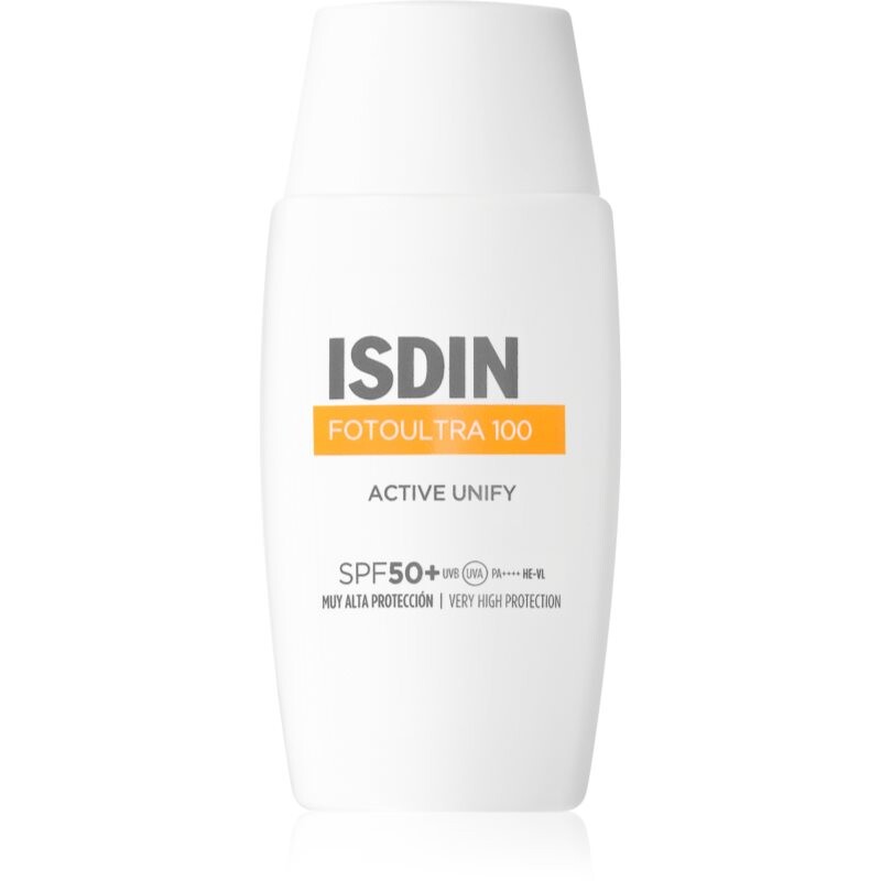 ISDIN FotoUltra 100 Active Unify Depigmenting SPF50+ depigmentačný krém SPF 50+ 50 ml
