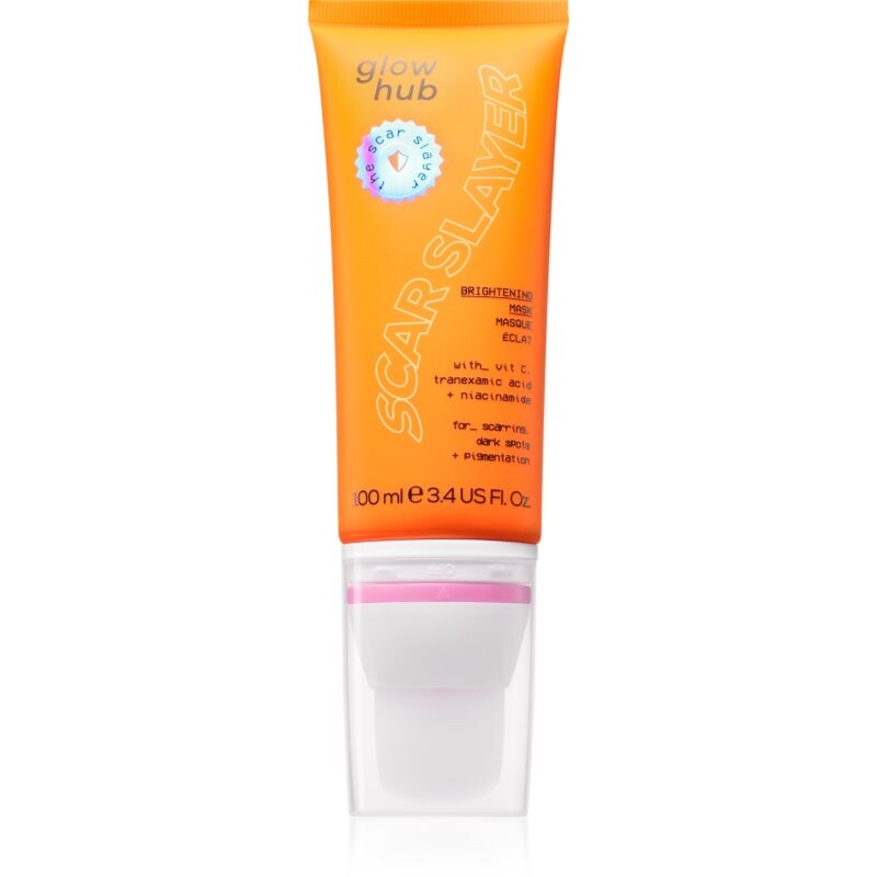 Glow Hub Scar Slayer rozjasňujúca pleťová maska 100 ml