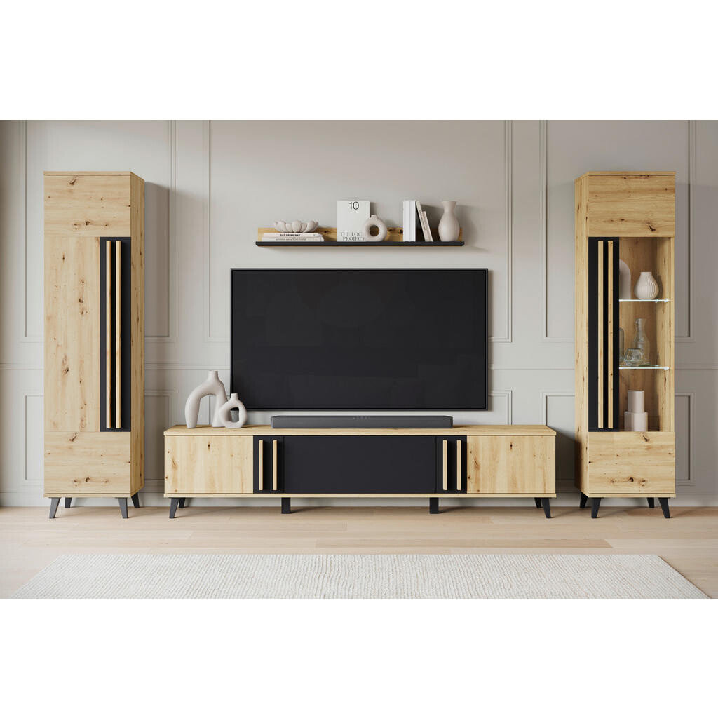 XXXL OBÝVACIA STENA, dub artisan