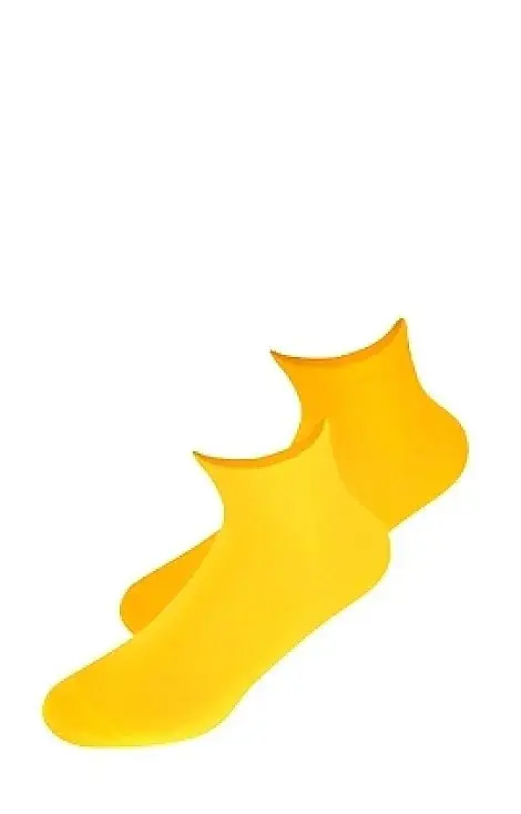 Ponožky Wola W34.000,U34.000 Smooth Yellow 27-29 žlutá 27-29