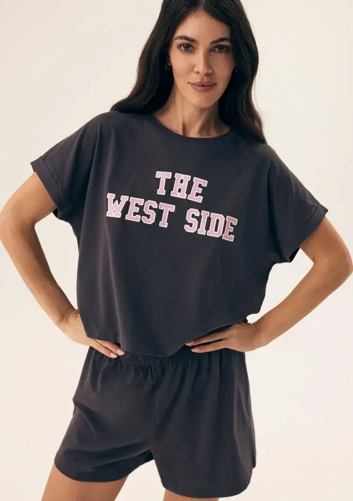 Dámske pyžamo Esotiq 42560-90X L ocelovka