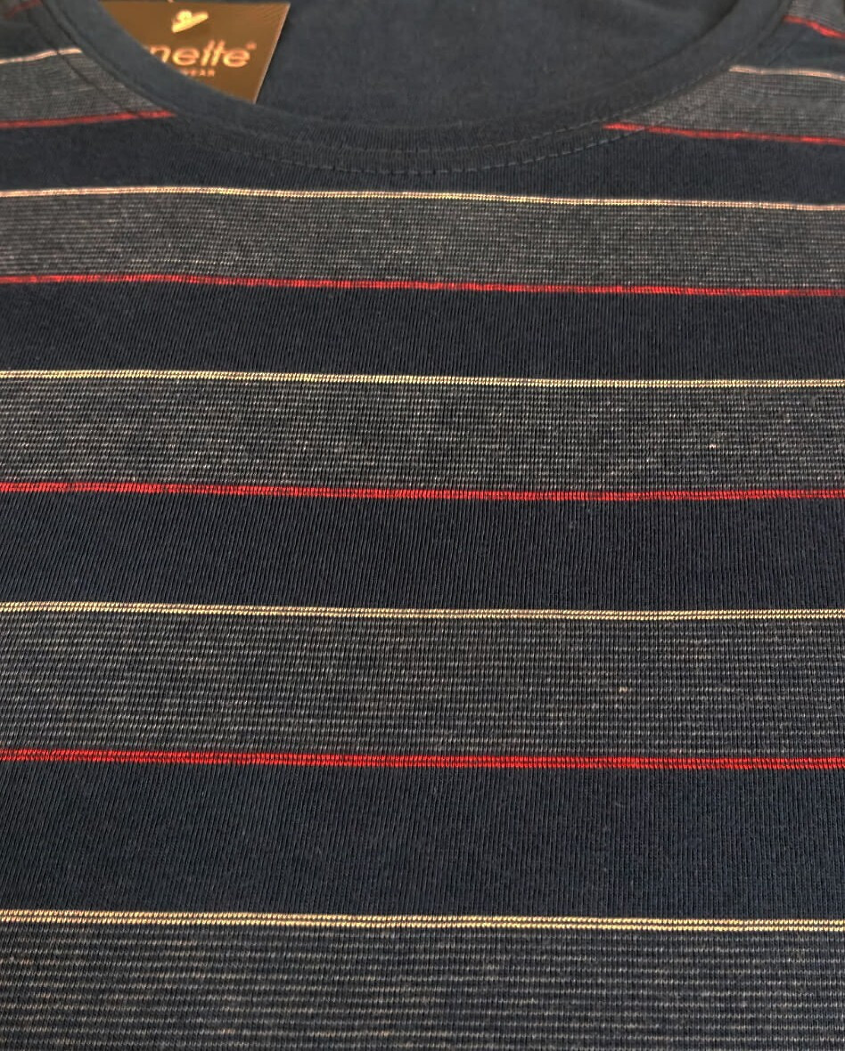 Cornette Rôzne 138/56 dĺžka/r S-2XL pánske pyžamo tmavě modrá L