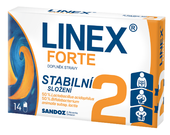 LINEX Forte 14 tvrdých kapsúl