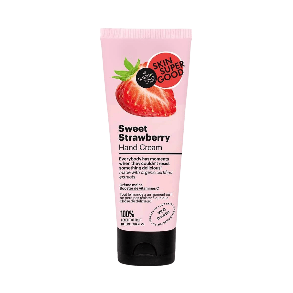 SKIN SUPER GOOD Krém na ruky - Sladká jahoda 75 ml