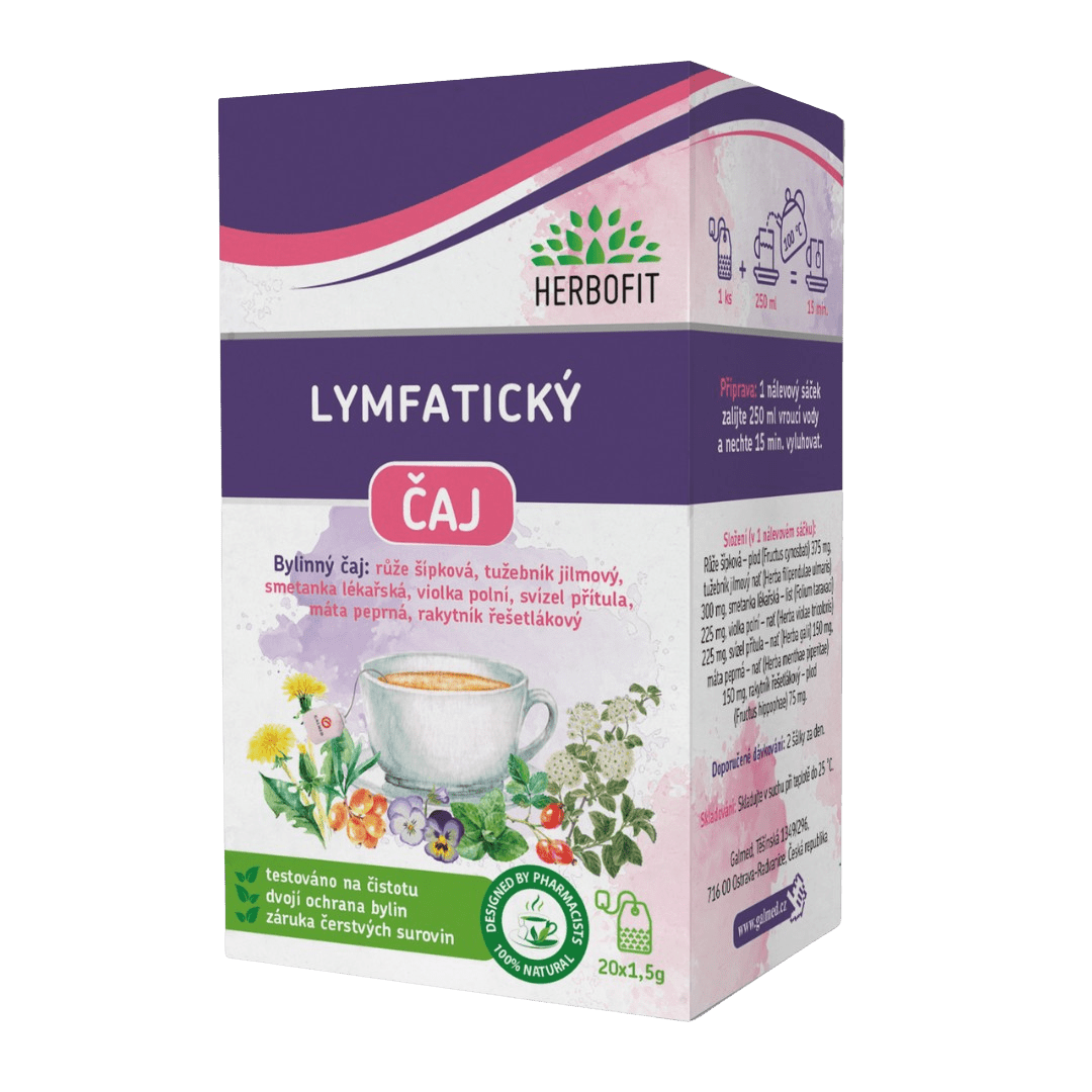 GALMED Lymfatický bylinný čaj 20 x 1.5 g