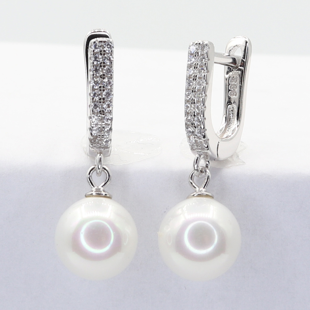 Strieborné náušnice 113447