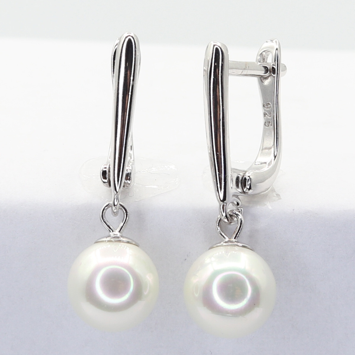 Strieborné náušnice 113451