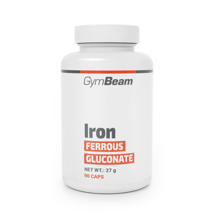 GymBeam Glukónan železnatý