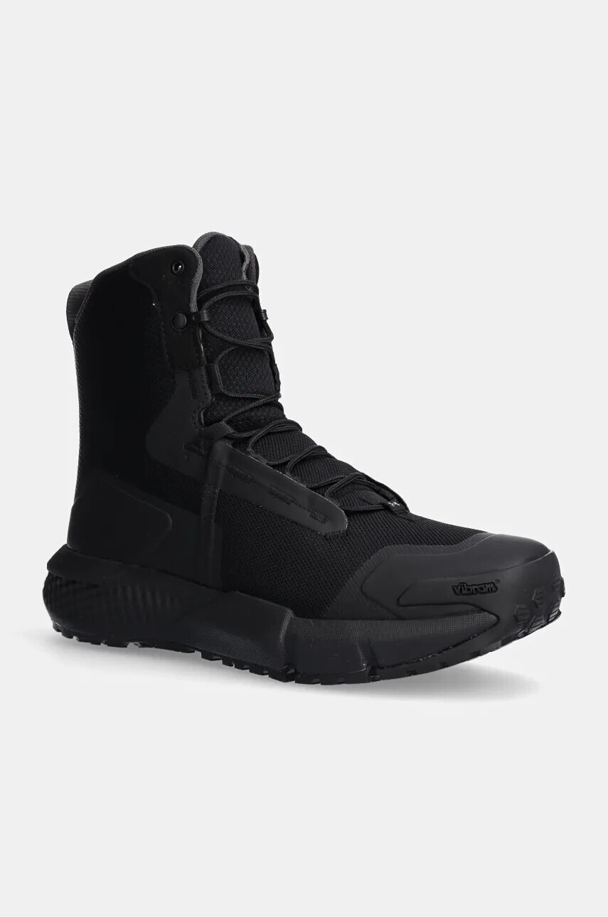 Topánky Under Armour Charged Valsetz pánske, čierna farba, jemne zateplené, 3027381