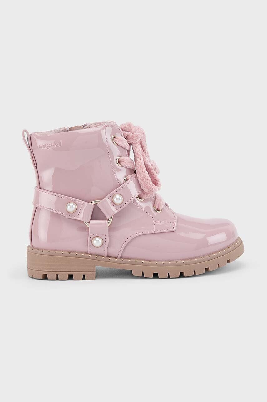 Detské topánky Mayoral ružová farba, 44479