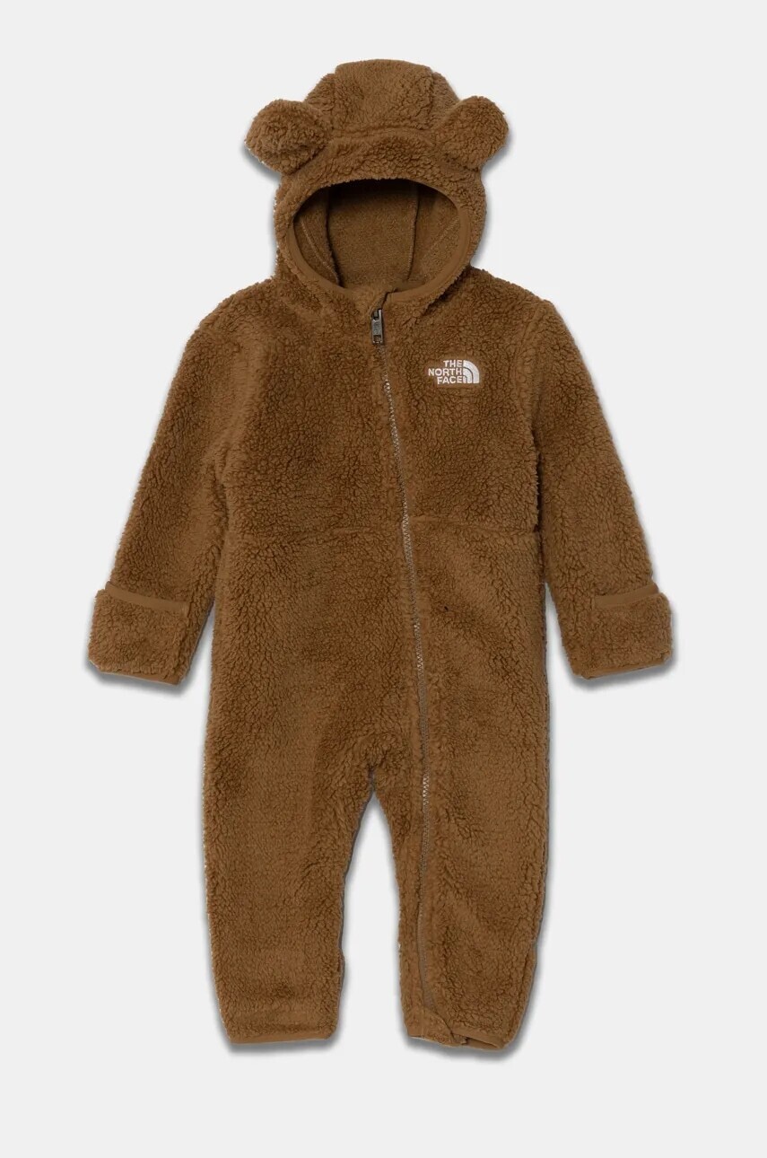 Overal pre bábätká The North Face BABCAMPSHIRE ONE PIECE béžová farba, NF0A88VX1731
