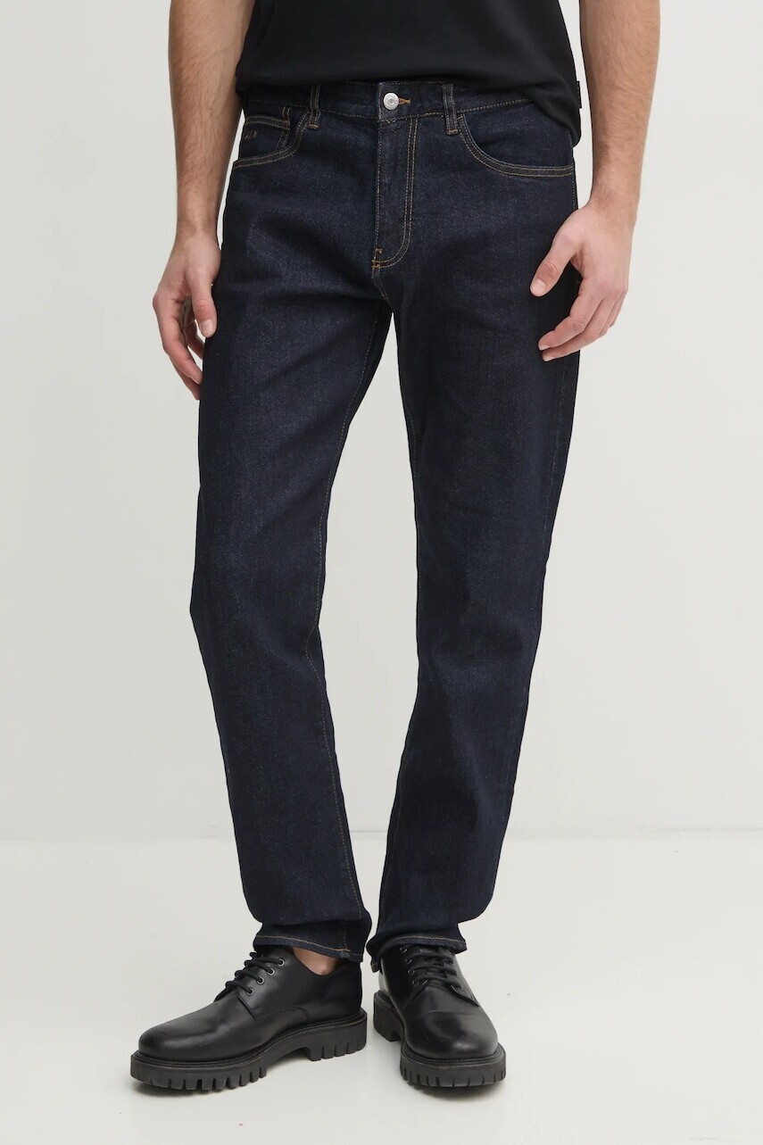 Rifle Armani Exchange pánske, tmavomodrá farba, XM000049 AF14264