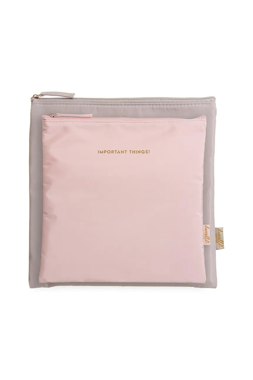 Cestovná kozmetická taštička Danielle Beauty 25 x 25 / 23 x 23 cm 2-pak viac farieb