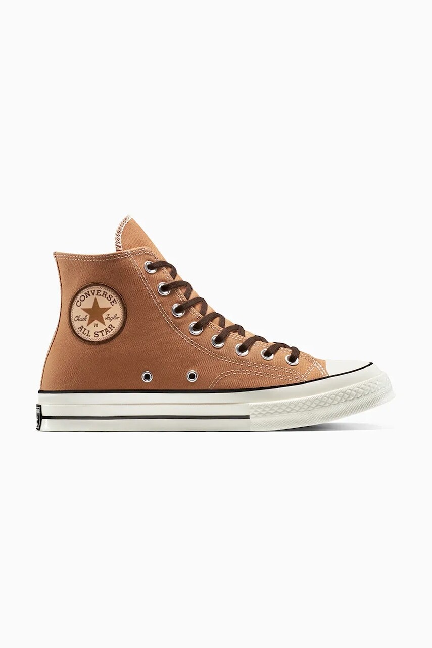 Tenisky Converse Chuck 70 hnedá farba, A13291C