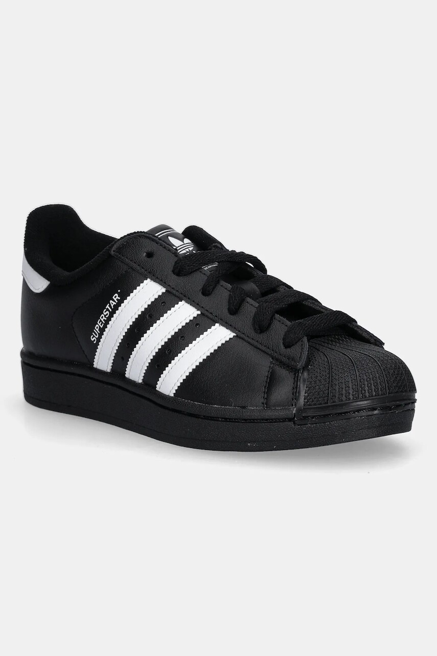 Detské tenisky adidas Originals Superstar II čierna farba, JH9977