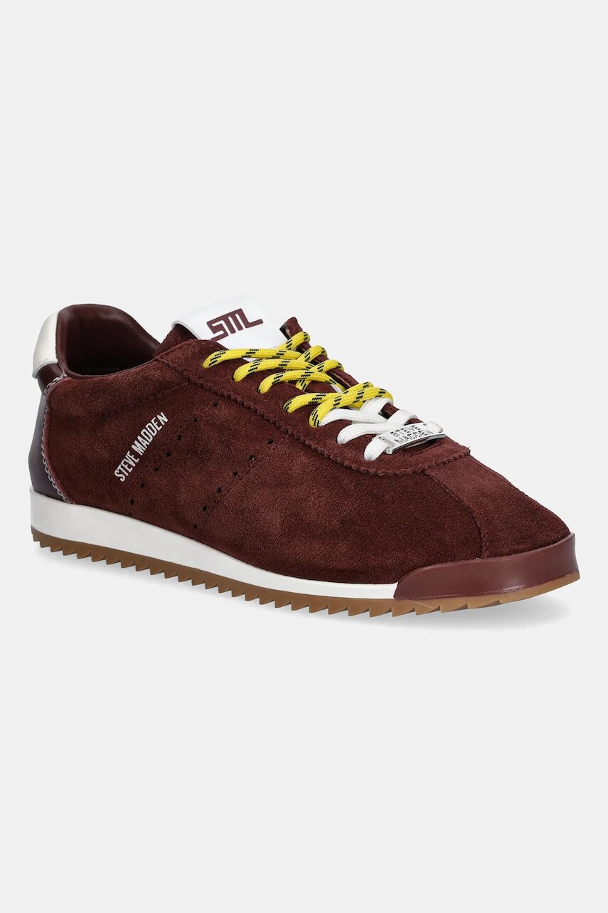 Semišové tenisky Steve Madden Mirage-Sm bordová farba, 11003908