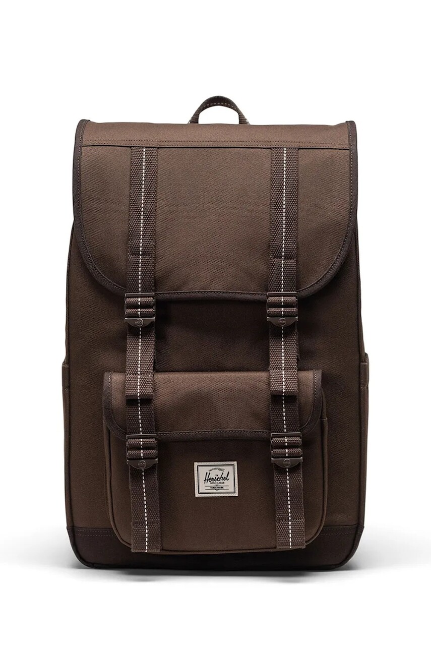 Ruksak Herschel Little America™ Mid 21 L hnedá farba, veľký, jednofarebný, 11391-07082-OS