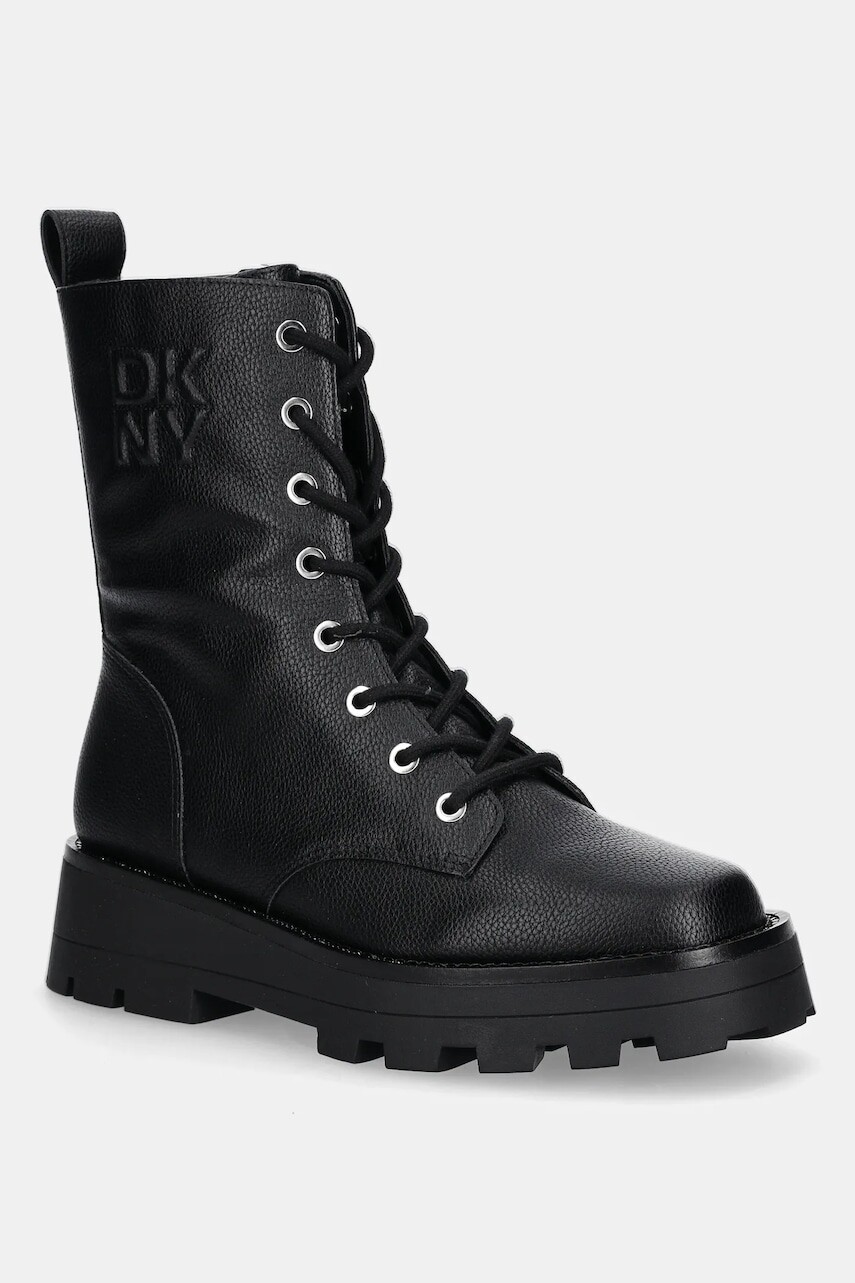 Workery Dkny Sejal čierna farba, na platforme, K3544872
