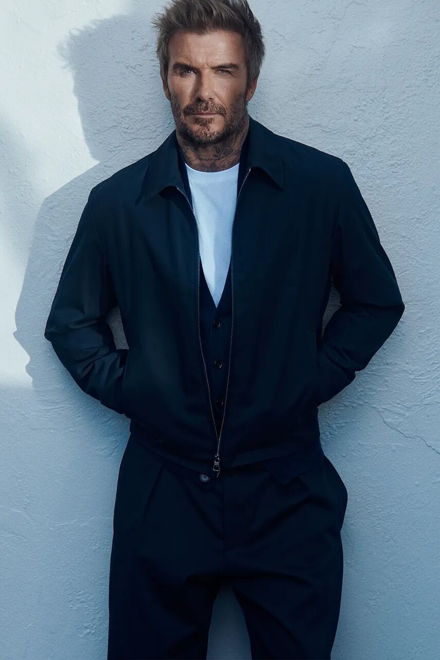 Bunda BOSS BECKHAM X BOSS tmavomodrá farba, prechodná, 50549075
