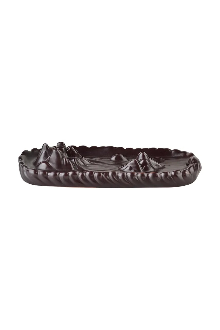 Kužeľový kadidlový krb Affek Design Backflow 3 x 7 x 22 cm hnedá farba