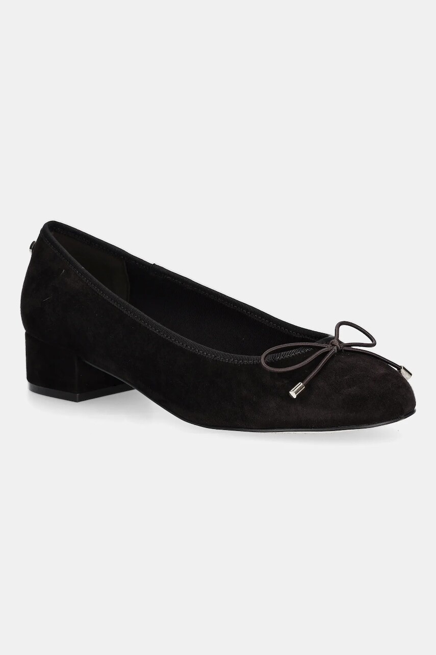 Semišové baleríny Steve Madden Cherisher hnedá farba, 11003890