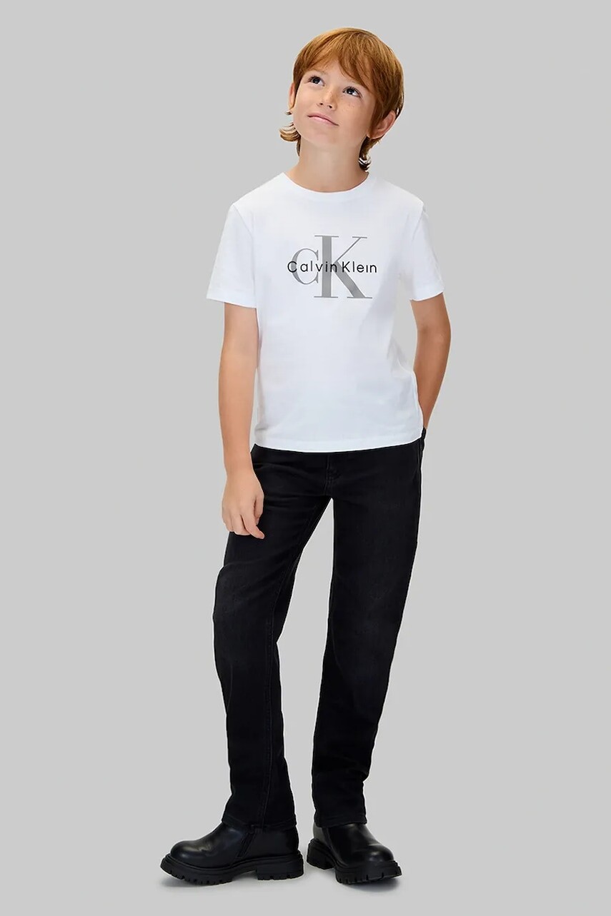 Detské rifle Calvin Klein Jeans STRAIGHT IB0IB02546
