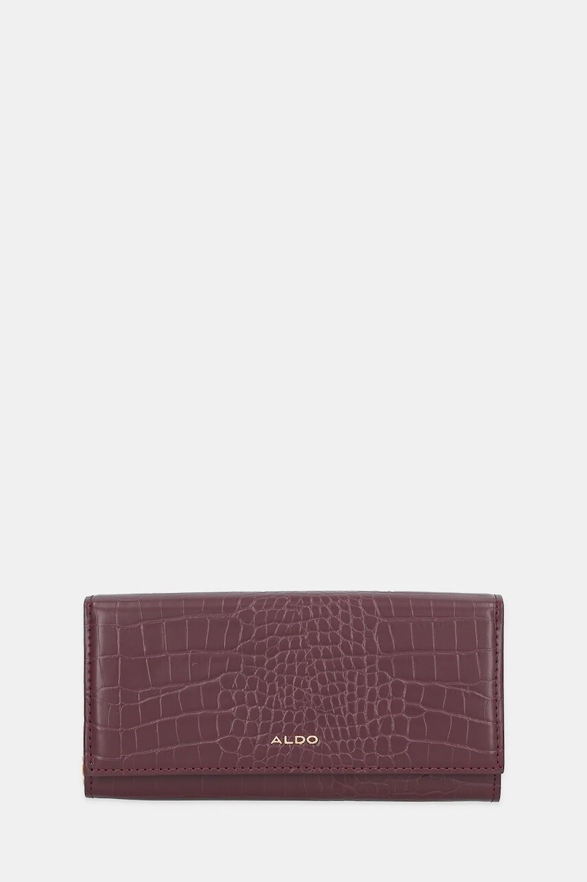Peňaženka Aldo dámska, bordová farba, WYLABERIA.609