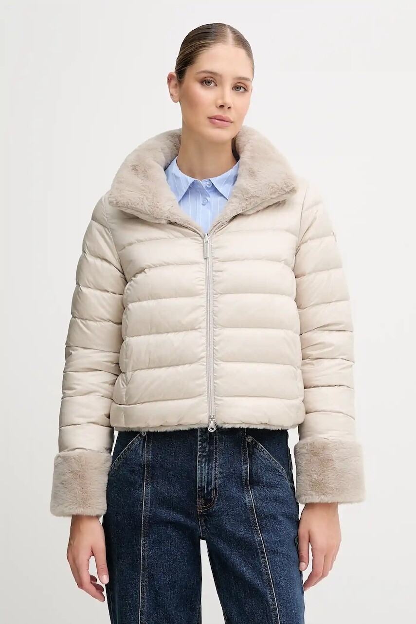 Páperová obojstranná bunda Colmar béžová farba, prechodná, 2281E.2YN