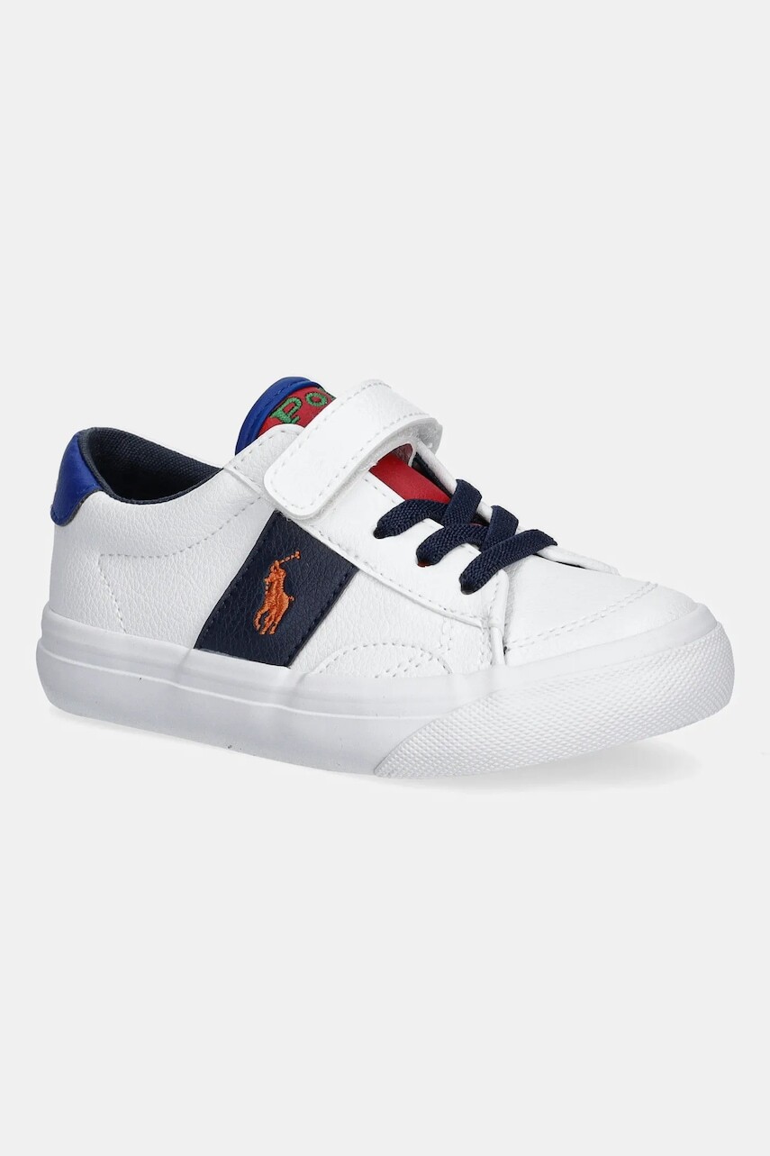 Detské tenisky Polo Ralph Lauren RYLEY PS biela farba, RL03416101