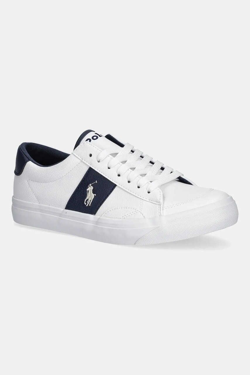 Detské tenisky Polo Ralph Lauren RYLEY biela farba, RL03415104