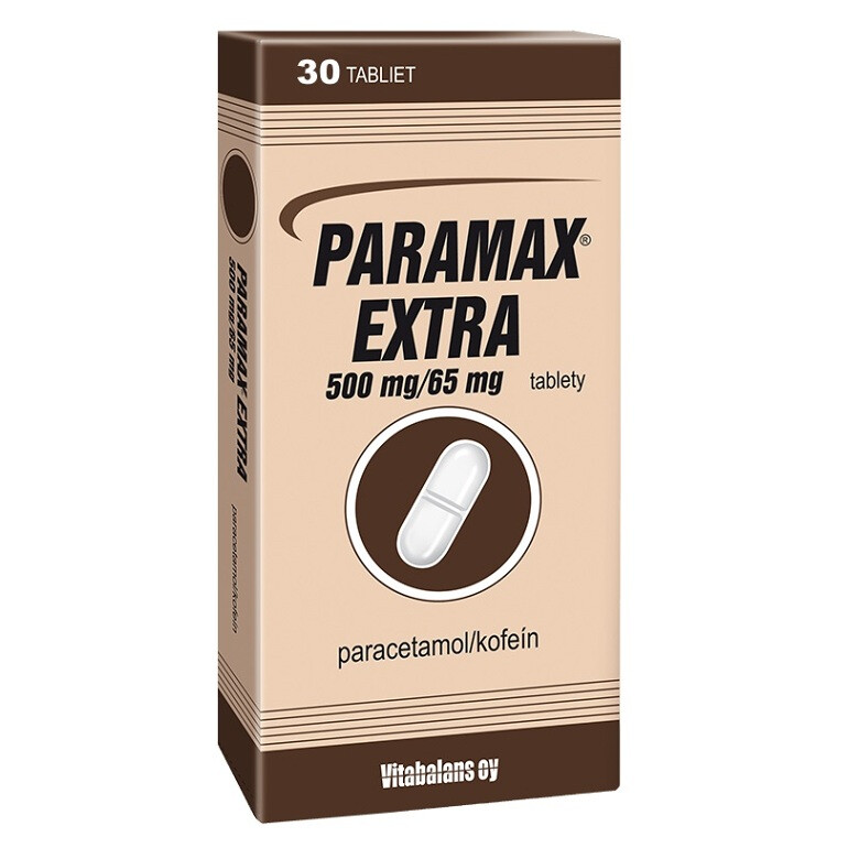PARAMAX Extra 500 mg/65 mg 30 tabliet