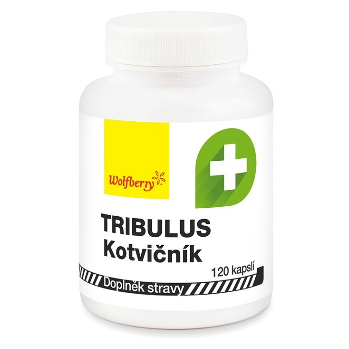 WOLFBERRY Tribulus terrestris kotvičník zemný 120 kapsúl