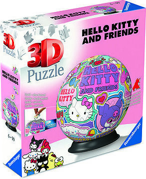 Ravensburger 116300 Puzzle-Ball Hello Kitty