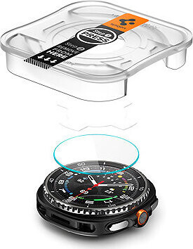 Spigen Glass TR EZ Fit 2 Pack Transparency Samsung Galaxy Watch 8 Classic (46 mm)