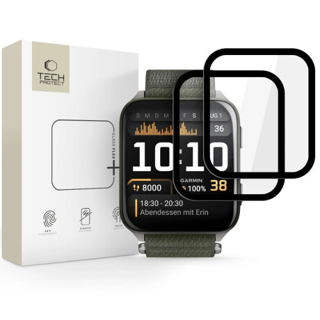 Tech-Protect Glass Flex 2x ochranné sklo na Garmin Venu X1, čierne