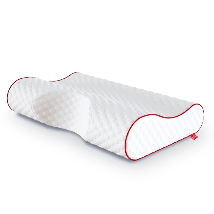 Ergonomický polštář COMO CONTOUR POINT 50x33 cm bílý