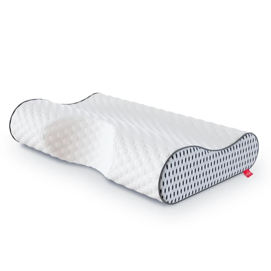 Ergonomický polštář COMO CONTOUR POINT SPACE 50x33 cm bílý