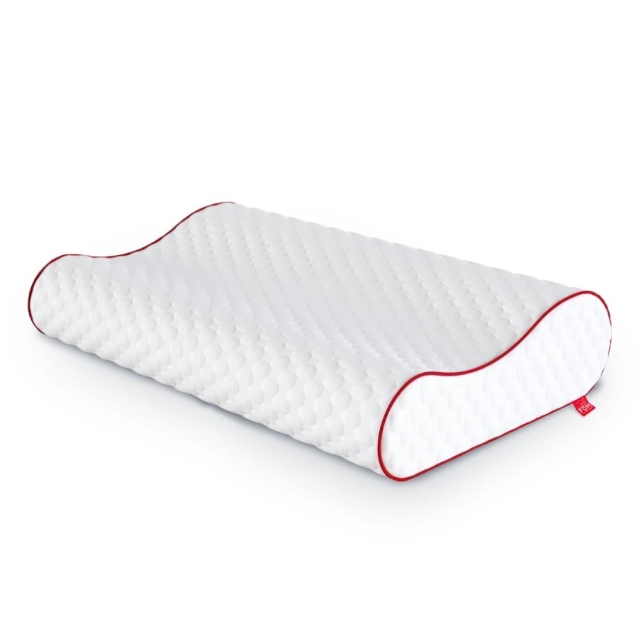 Ergonomický polštář COMO LUX POINT 50x33 cm bílý