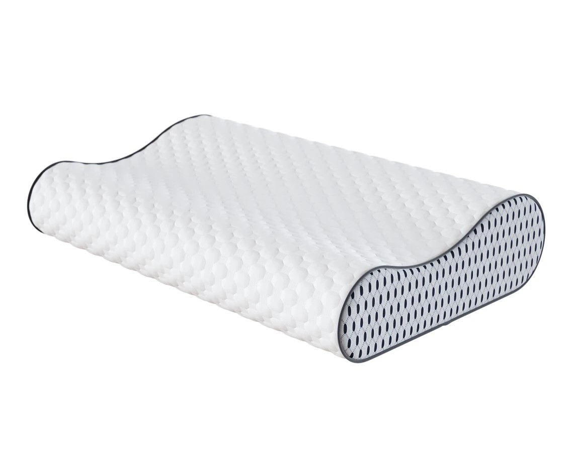 Ergonomický polštář COMO POINT SPACE 50x33 cm bílý