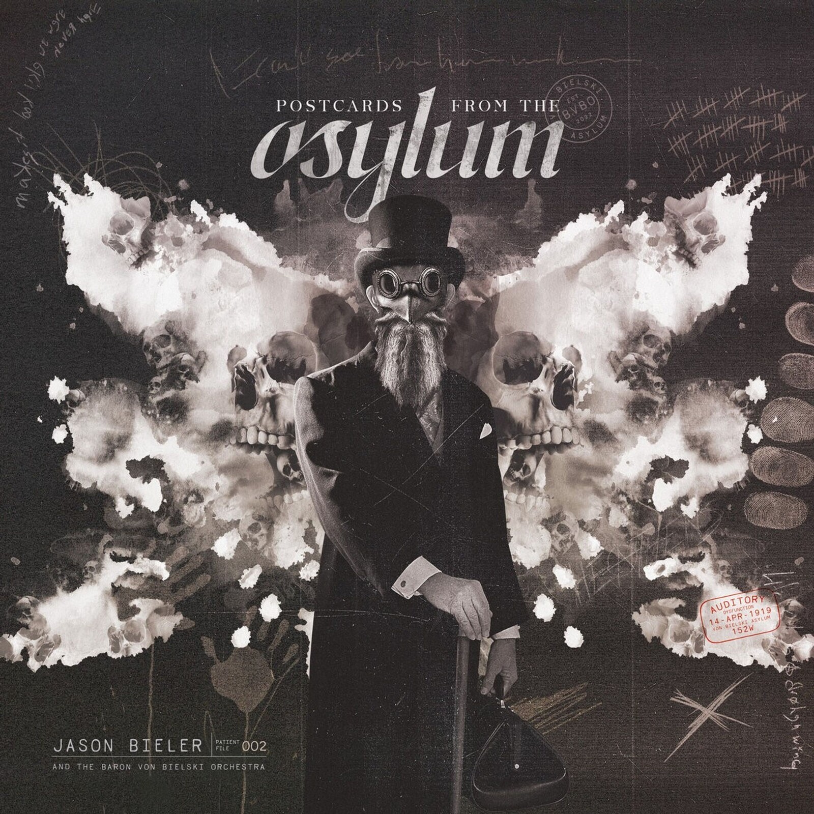 Jason Bieler And The Baron Von Bielski Orchestra, POSTCARDS FROM THE ASYLUM, CD