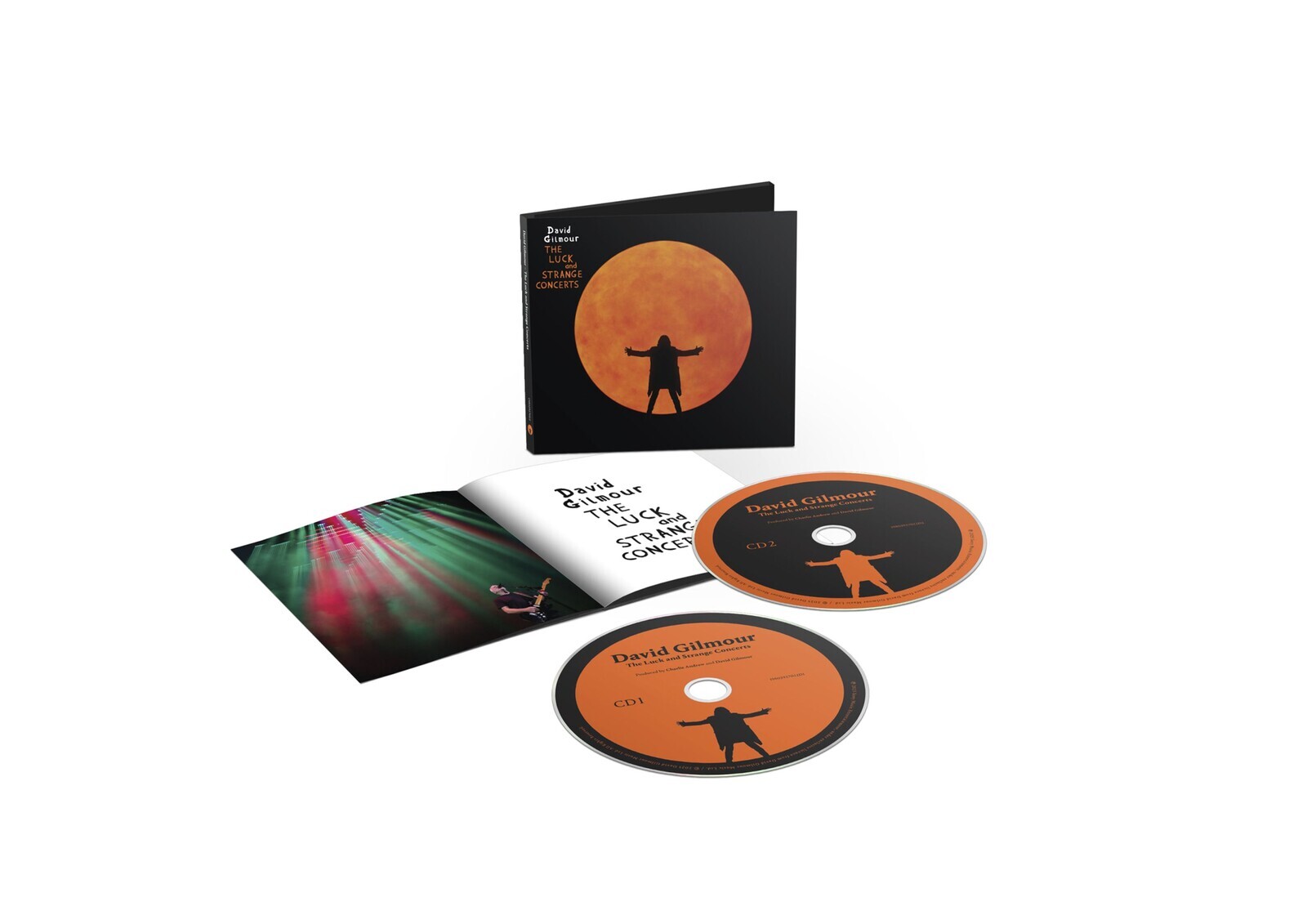 David Gilmour, The Luck and Strange Concerts, CD