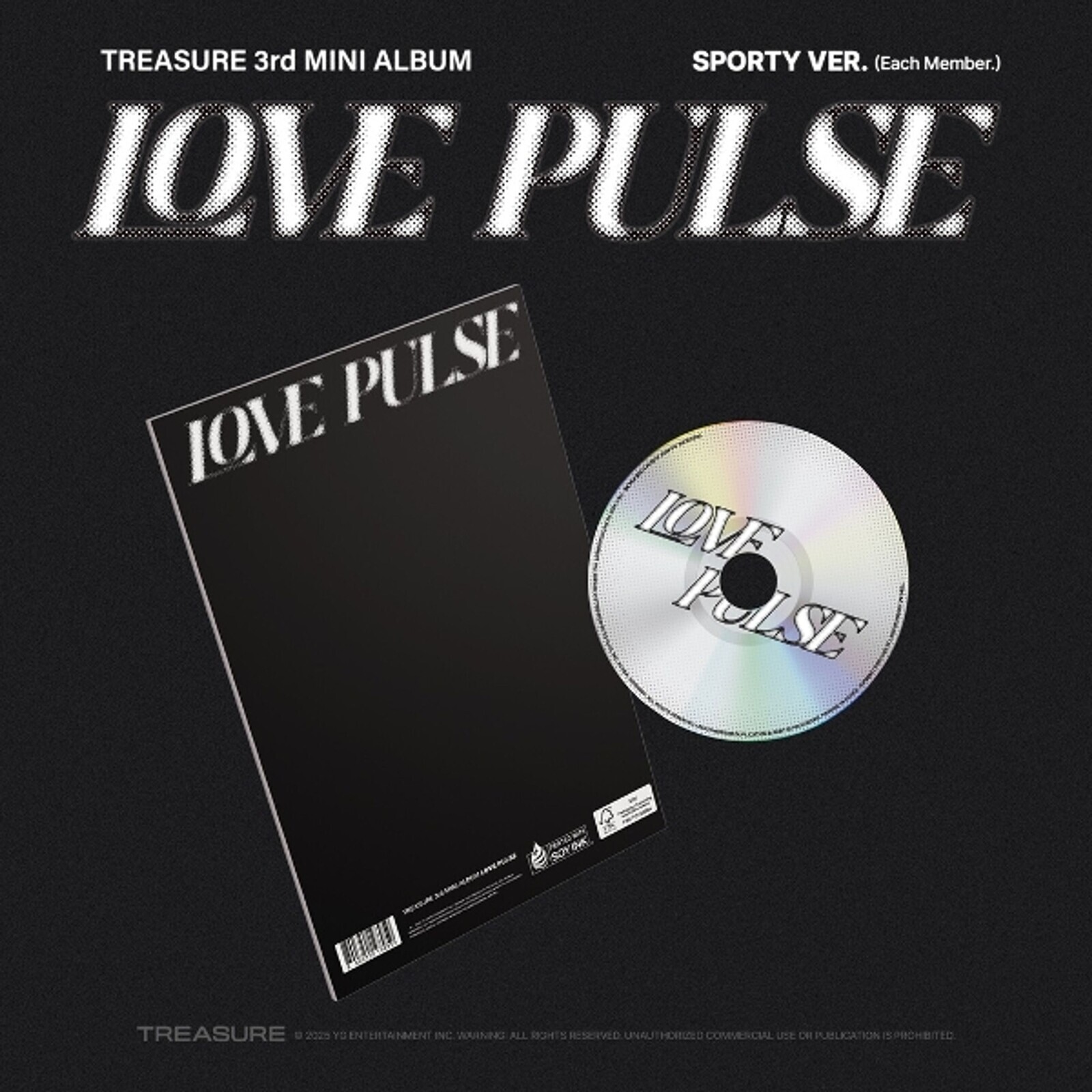 TREASURE, Love Pulse, CD