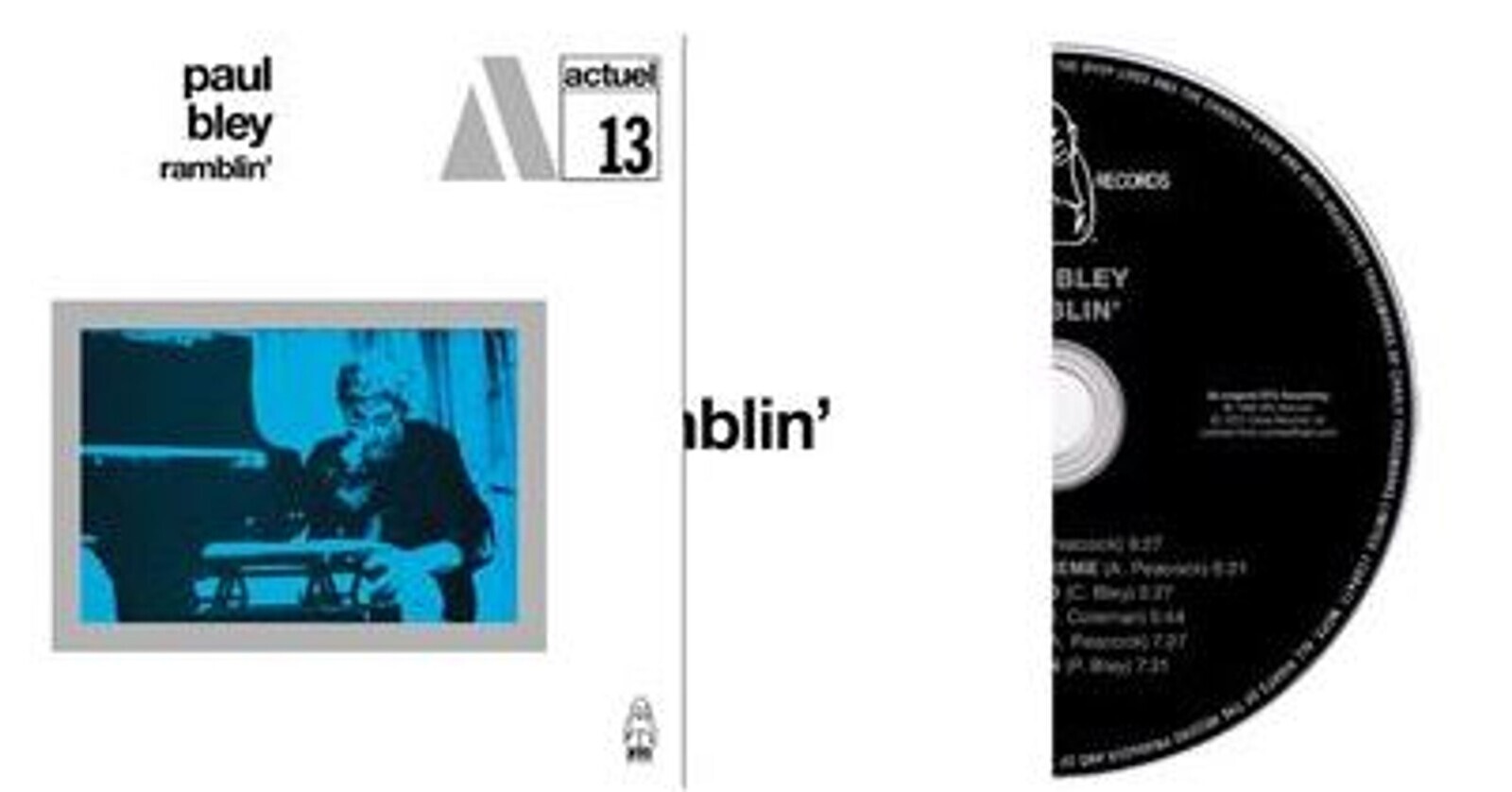 Paul Bley, RAMBLIN', CD