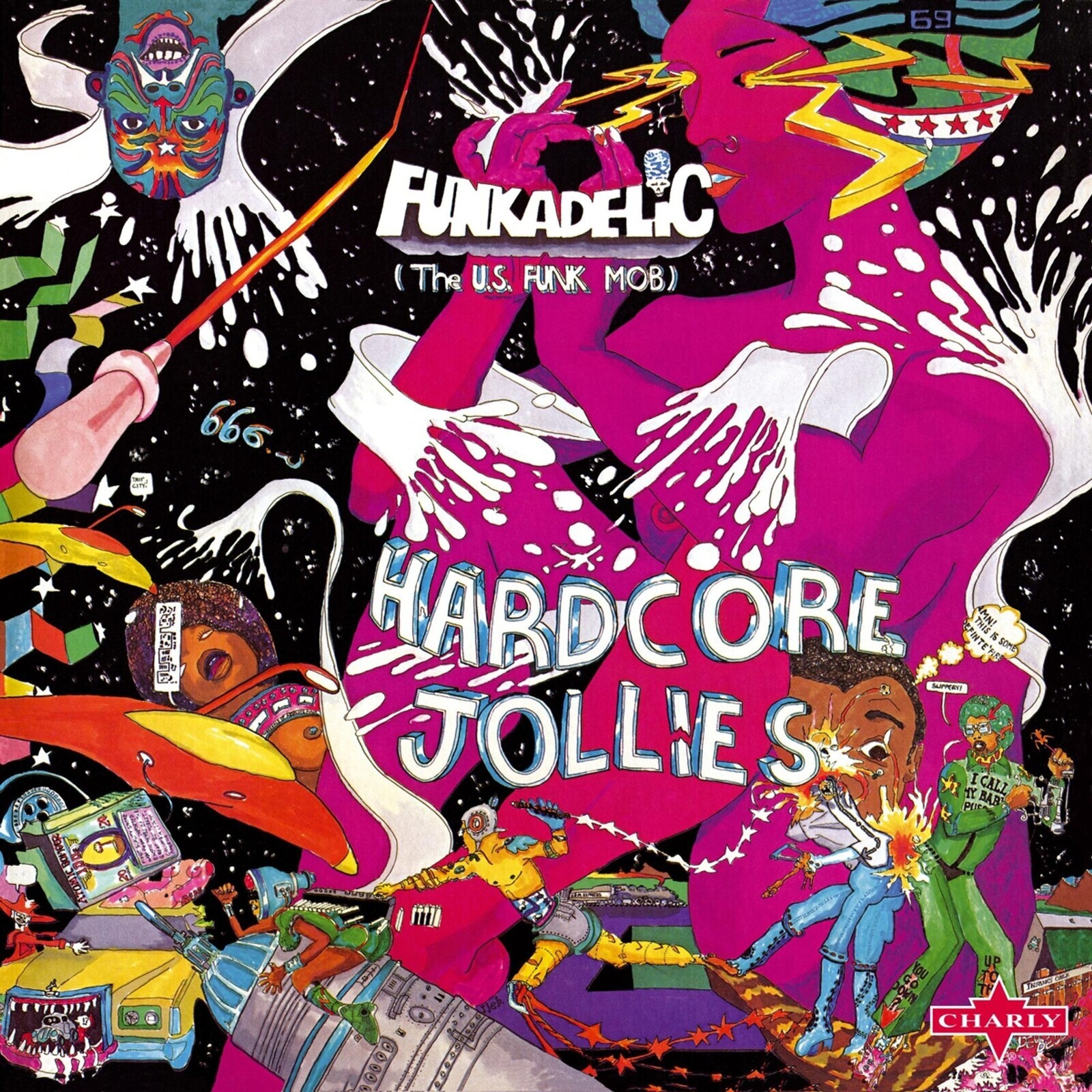 Funkadelic, HARDCORE JOLLIES, CD